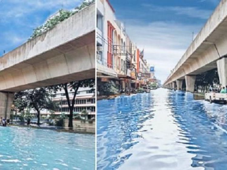 Meme Formula E di Tengah Banjir, Anies Disindir