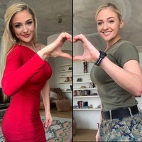 Brie berusaha membuktikan bahwa dia tak hanya mengandalkan modal kecantikannya, namun juga bisa bersaing fisik dengan Marinir lainnya. Dia lulus dengan nilai terbaik dari teknik tempur, memperoleh tingkat tes kebugaran fisik tertinggi di timnya, dan mendapatkan sabuk hitam.  Foto: dok. Instagram