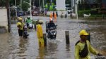 Kemang Raya Kembali Terendam Banjir