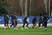 Chelsea bersiap menjelang Liga Champions
