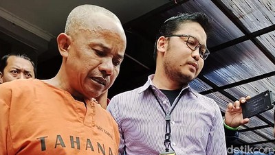 Penampakan Dukun Pemerkosa Dua Anak Tiri di Cimahi
