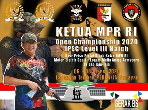 Sosialisasi 4 Pilar Lewat Hobi, Ketua MPR Siap Gelar Lomba Menembak