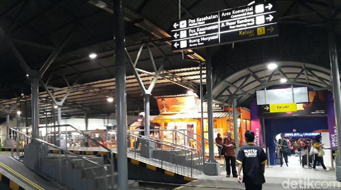 Stasiun KA Tugu, Yogyakarta, Selasa (25/2/2020).