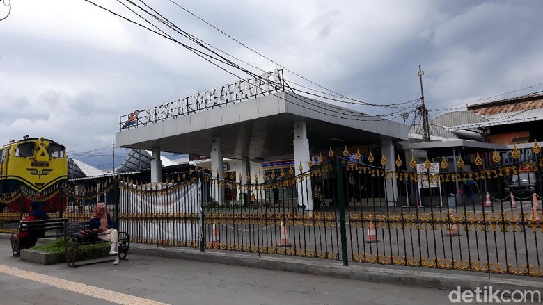 Stasiun KA Tugu, Yogyakarta, Selasa (25/2/2020). Stasiun KA Tugu, Yogyakarta, Selasa (25/2/2020).