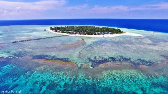 Pulau Salissingan di Kalimantan Timur