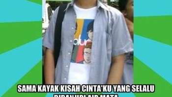 Sabar ya mas... Foto: Istimewa