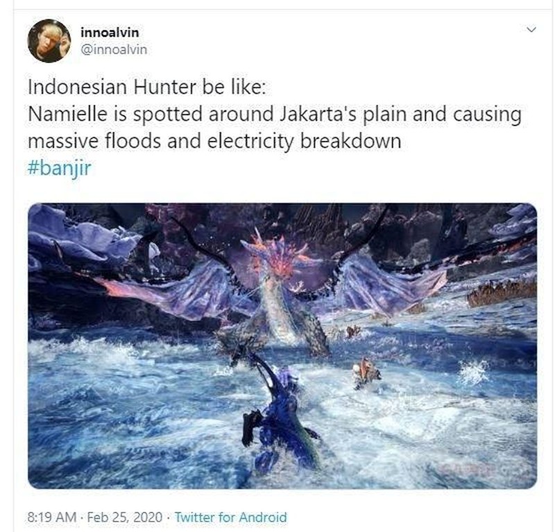 meme banjir