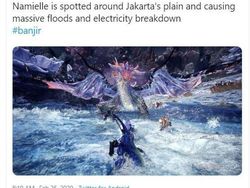 Meme Formula E di Tengah Banjir, Anies Disindir
