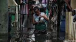 Potret Warga Korban Banjir di Semper Jakut Menanti Bantuan