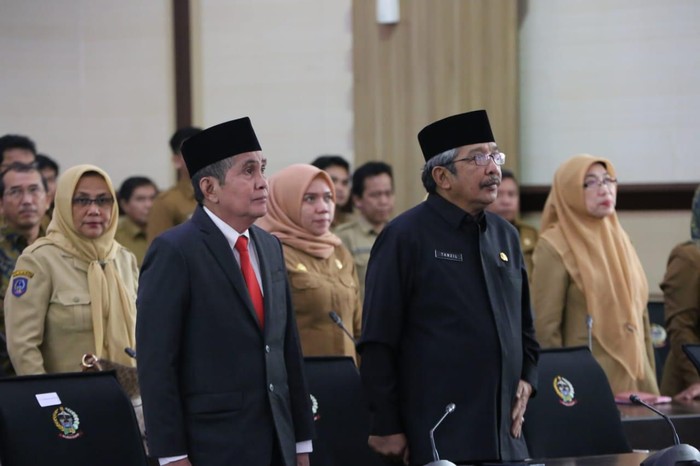 4 Pejabat tinggi pratama atau eselon II di lingkup Pemprov Sulawesi Selatan (Sulsel) mengundurkan diri dari jabatannya.
