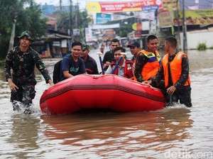 Sejumlah Lokasi di Bekasi Masih Terendam Banjir, Ini Sebarannya
