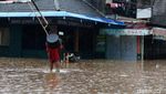 Banjir Kembali Rendam Perumahan Pondok Gede Permai