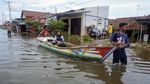Banjir di Pekalongan Perlahan Surut