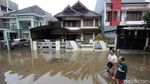 Kompleks Elite di Bekasi Ini Turut Terendam Banjir