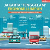 Jakarta 'Tenggelam', Ekonomi Lumpuh