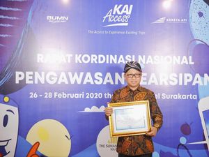 Kemendes PDTT Sabet Penghargaan Pengawasan Pengarsipan dari ANRI