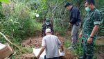 Kerangka Manusia di Hutan Pinus Pemalang Dimakamkan