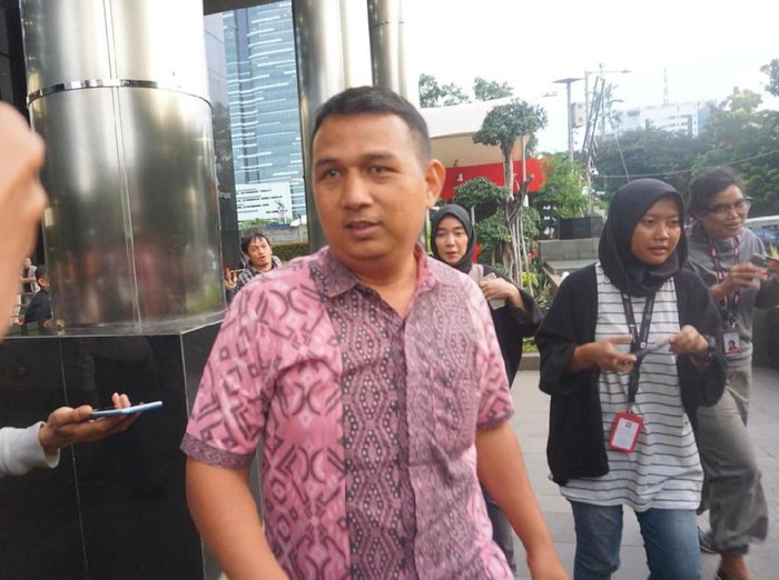 Nurhasan, satpam kantor Sekjen PDIP Hasto Kristiyanto, diperiksa KPK