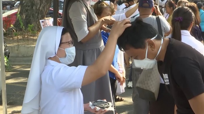 Tradisi Rabu Abu di Filipina Sedikit Diubah Gegara Virus Corona