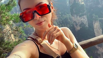 Kisah viral bahwa dia tetap ingin bertahan di Wuhan sampai ke presiden Ukraina, Volodymyr Zelensky. Foto: Instagram