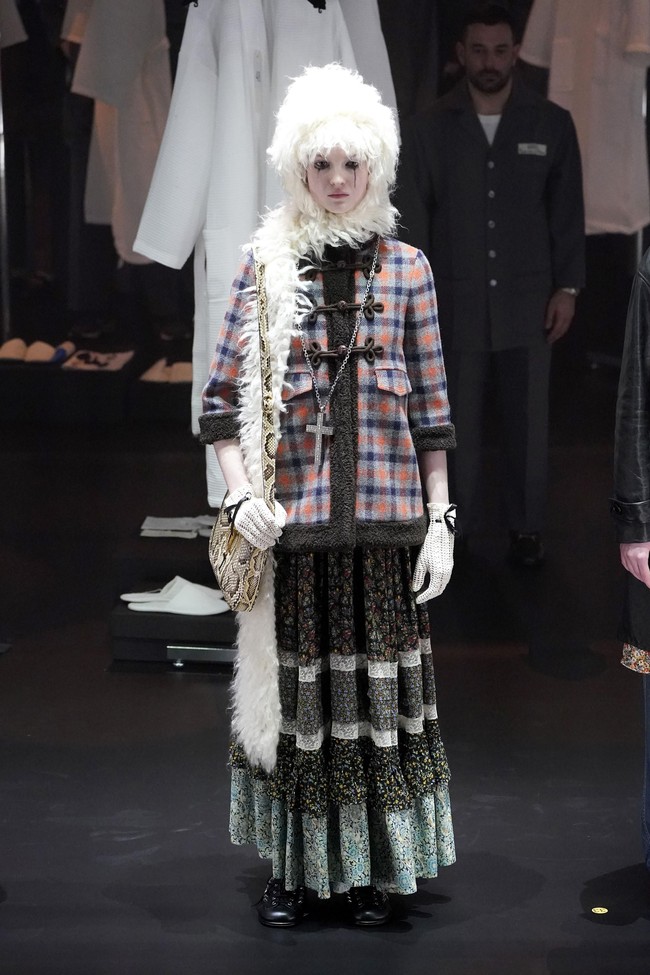 Fashion show Gucci menghadirkan koleksi ready to wear di Milan Fashion Week Fall 2020, Milan, Italia, Rabu [19/2/2020]. Photo by Pietro S. DAprano/Getty Images.
