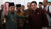Acara ini juga dihadiri sejumlah tokoh termasuk Menteri BUMN Erick Thohir.