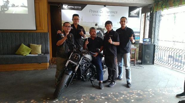 Honda Rebel sapa Jawa Tengah