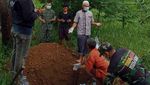 Kerangka Manusia di Hutan Pinus Pemalang Dimakamkan