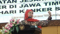 Dikesempatan tersebut, Gubernur Jatim Khofifah Indar Parawansa pun menawarkan layanan Paliatif berbasis pesantren sebagai salah satu layanan bagi penderita kanker. Khususnya yang stadium lanjut.