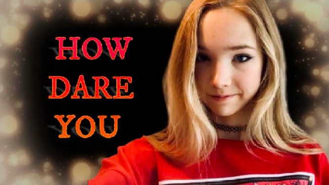 Terdengar kurang memihak keberlangsungan alam, Naomi yang pernah jadi aktivis yang memberi peringatan tentang iklim ini mungkin terlihat jahat. Namun ia mengaku jika ia bisa jadi anak baik yang mungkin ingin kalian ingin ajak bicara suatu hari. Naomi pun sebenarnya mengakui jika perilaku manusia memang bisa merusak alam. Foto: Facebook/YouTube Naomi Seibt