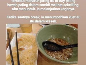Lewat Kisah Haru, Netizen Ini Ajak Foodies Habiskan Makanan