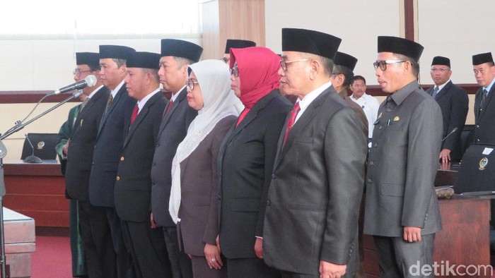 Pelantikan Eselon II-III Pemprov Sulsel (Noval Dhwinuari Antony/detikcom)