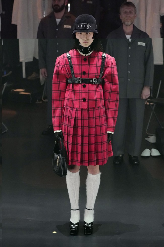 Fashion show Gucci menghadirkan koleksi ready to wear di Milan Fashion Week Fall 2020, Milan, Italia, Rabu [19/2/2020]. Photo by Pietro S. DAprano/Getty Images.