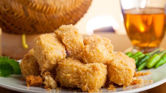 traditional indonesian food. asian culinary tahu bakso