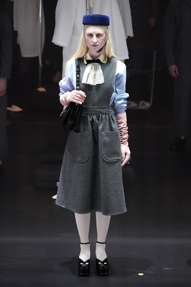 Fashion show Gucci menghadirkan koleksi ready to wear di Milan Fashion Week Fall 2020, Milan, Italia, Rabu [19/2/2020]. Photo by Pietro S. DAprano/Getty Images.