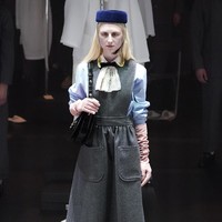 Fashion show Gucci menghadirkan koleksi ready to wear di Milan Fashion Week Fall 2020, Milan, Italia, Rabu [19/2/2020]. Photo by Pietro S. DAprano/Getty Images.