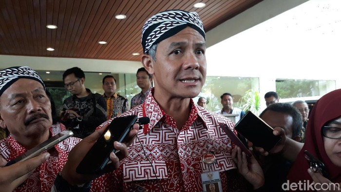 Ganjar Pranowo di Rakornas Pengawasan Kearsipan di Solo, 26/2/2020