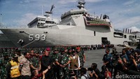 Pangkogabwilhan I Laksamana Madya Yudo Margono memberi pesan kepada seluruh personel kalau ini merupakan tugas yang mulia.