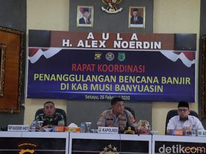 5 Kecamatan di Musi Banyuasin Banjir, Warga Bantaran Sungai Diimbau Waspada