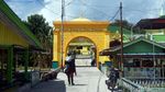 Foto: Pulau Penyengat & Masjid Bersejarah dari Putih Telur