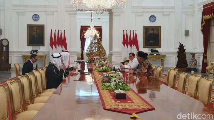 Presiden Joko Widodo bertemu Sekjen Liga Muslim Dunia