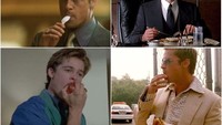 Dalam film yang paling baru yakni Once Upon a Time in Hollywood yang rilis 2019 lalu. Di sini ia terlihat menikmati mac and cheese serta segelas bloody mary. Foto: istimewa