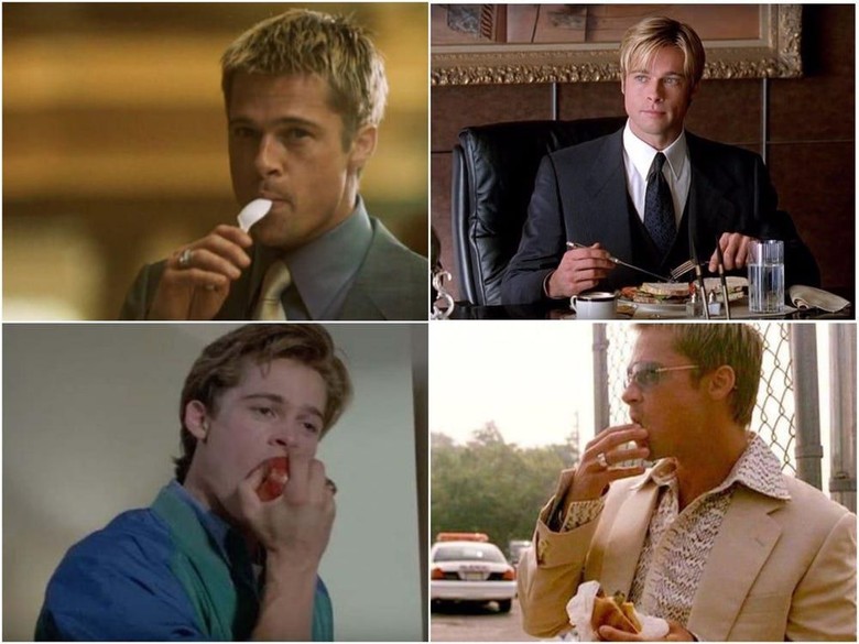 Gantengnya Awet! 10 Potret Adegan Makan Brad Pitt Dalam Berbagai Film Gantengnya Awet! 10 Potret Adegan Makan Brad Pitt Dalam Berbagai Film