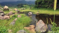 Padang rumput keren yang viral di Twitter ini adalah Ranu Manduro di Desa Manduro Manggung Gajah, Kecamatan Ngoro, Mojokerto, Jawa Timur.