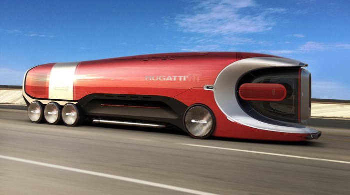 Hyber bus Bugatti