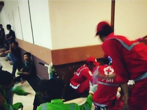 Keren, Bonek Green Nord 27 Punya Tim Medis Sendiri di Stadion GBT