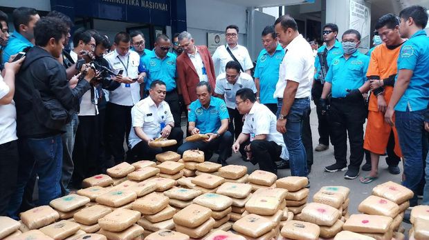 Tak Kapok Divonis 17 Tahun, Napi LP Tangerang Selundupkan 600 Kg Ganja