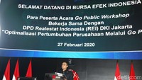 Selain itu, jika menggunakan jalur pasar modal, perusahaan akan lebih rapi dan lebih mengutamakan keterbukaan informasi.