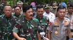 Momen Penglima TNI-Kapolri Tinjau Pulau Sebaru Kecil