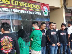 Barang Bukti Narkoba Vitalia Sesha: Happy Five, Sabu dan Ekstasi